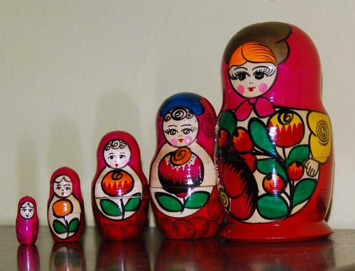 Matrioska russa unità - matrioska,