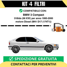 Kit 4 Filtri Tagliando per BMW