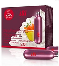 New Charger Ricarica Sifone Panna CO2 (Confezione 10 Pz) Bartender Cocktail