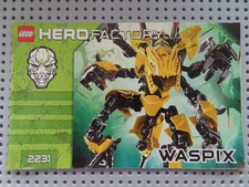 LEGO Istruzioni di Costruzione / Instruction Hero Factory 2231 Waspix