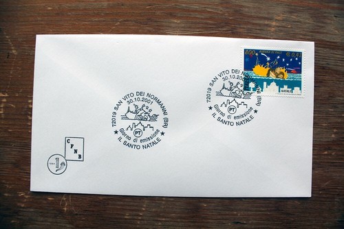 Fdc italia santo natale san - italia,