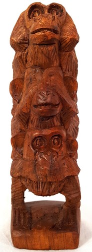 Scultura tre scimmiette - , non