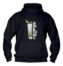 Felpa Uomo & Bambino con Cappuccio - Gin & Tonic - Divertente Humor