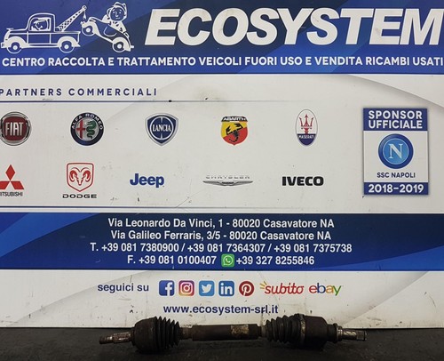 Semiasse anteriore sinistro - anteriore,