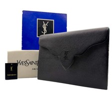 Pochette Saint Laurent nera in