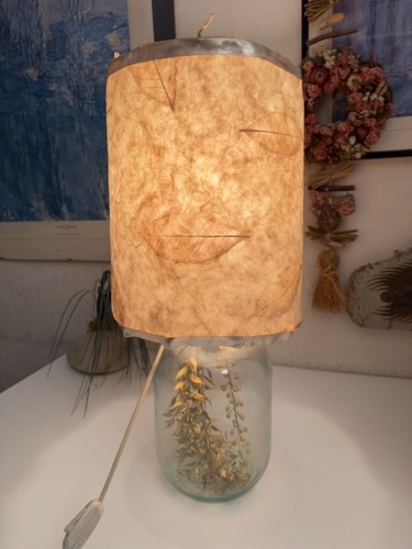 Lampada tavolo artigianale - lampada,