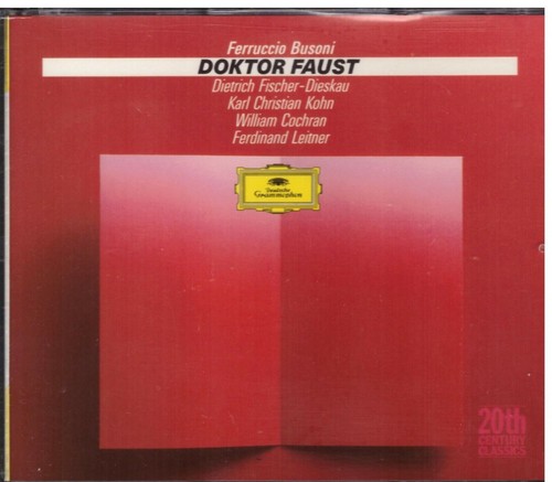 Busoni doktor faust - doktor,