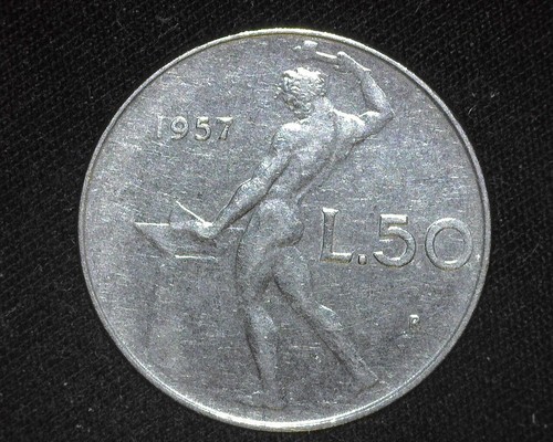 Italy 1957 lire - italy, 50