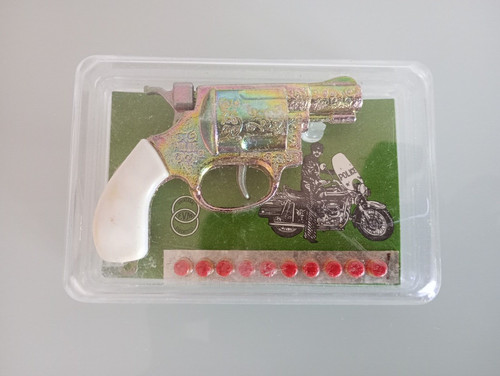 Pistola giocattolo mini police - giocattolo,