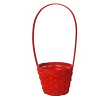 Cesto Rosso Manico D 12