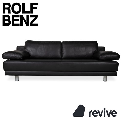 Rolf benz 355 leder - benz, dreisitzer