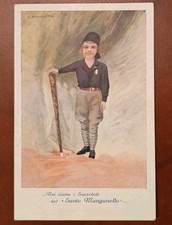 Cartolina Noi siamo i Sacerdoti del Santo Manganello Monestier Fascismo Pnf