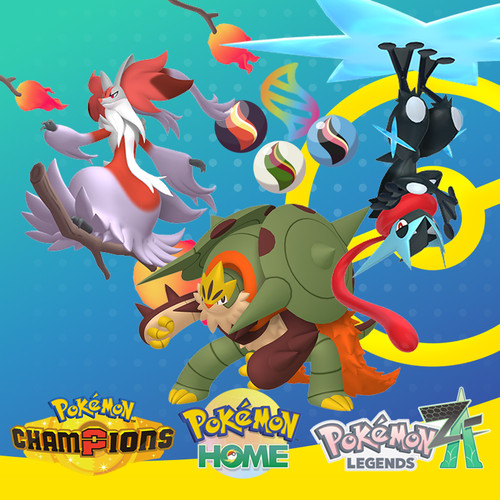 Mega greninja delphox - greninja,