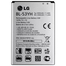 LG Batteria originale BL-53YH per G3 D855 3000mAh Nuova