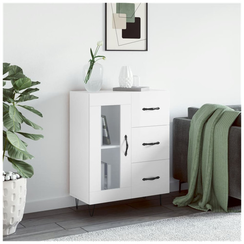Credenza bianco lucido - credenza,