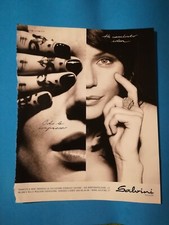 RITAGLIO DI GIORNALE CLIPPING PUBBLICITA' SALVINI GIOIELLI DA COLLEZIONE - (141)