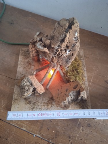 Casa presepe fuoco - casa,