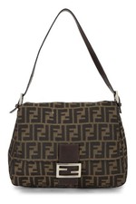 Fendi Brown Zucca Canvas Mama