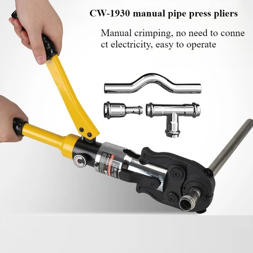 Pinza pressa per tubi