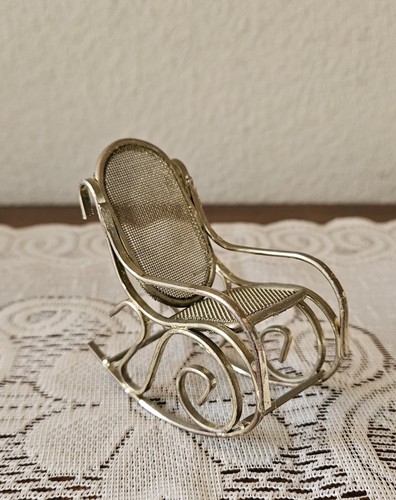 Sedia dondolo miniatura - dondolo,