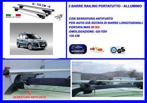 Kit barre portatutto - kit,