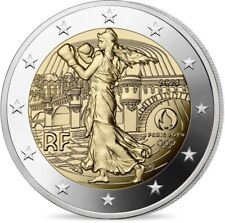 2 Euro FRANCIA 2023 OLIMPIADI PARIGI 2024 coin card casuale - 2 € commemorativo