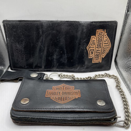 Portafoglio vintage harley - vintage,
