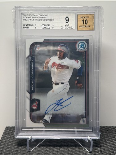 Francisco lindor 2015 bowman - lindor,