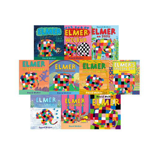 Elmer books set collection - 10,