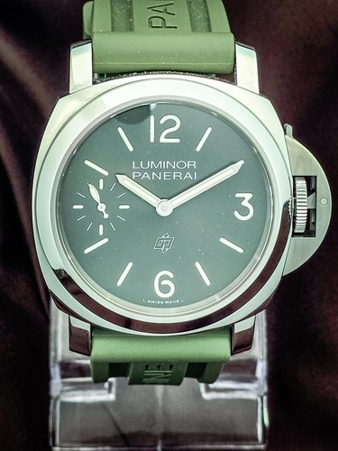 Panerai luminor base green - panerai,