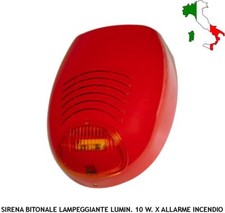 SIRENA LAMPEGGIANTE ESTERNA