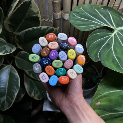 Copic sketch x24 pens - sketch,