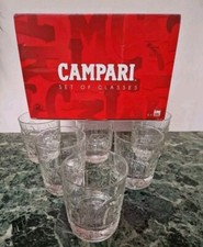 CAMPARI 6 BICCHIERI