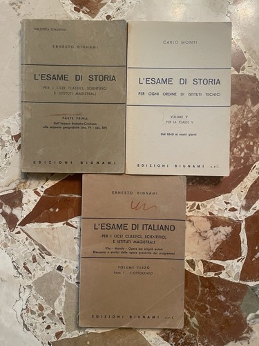 Libri esame di storia - x, 3