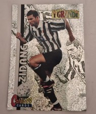 Zidane n.G4 Juventus Calcio 99 Cards I GRANDI Panini Trading Card Rara