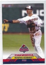 2022 Memphis Redbirds (Triple-A St. Louis Cardinals) Evan Mendoza