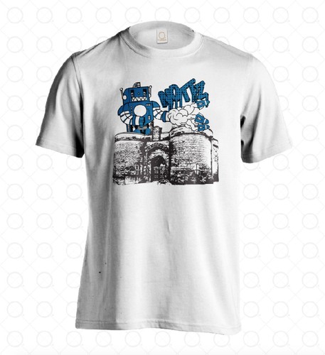 Shirt nottingham graffiti - t-shirt,