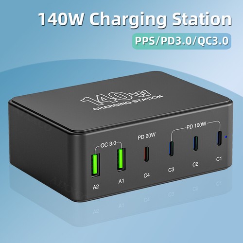 Porte 140w multi usb c - 6,