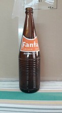Bottiglia Fanta Vintage Del 1969 Con Vetro Scuro Vintage.