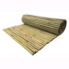 Arella Canna di Bamboo Naturale River per Recinzioni Coperture Privacy in Rotoli