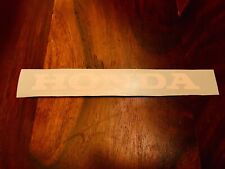 Honda Dominator NX 650 Adesivo Bianco Per Cupolino 1988 1989 1990 1991