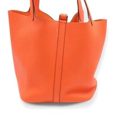 Borsa HERMÈS Minium Picotin Lock 22 Clemence in pelle, rara borsa rosa pastello anni 2020