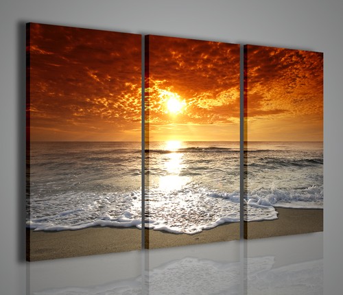 Quadri moderni red sun - quadri,