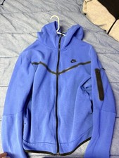 blue nike tech fleece full zip