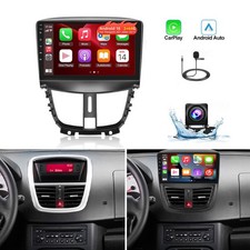 Autoradio 2+64G Carplay GPS WIFI per Peugeot 207 CC 2006-2015 Android 15 fotocamera