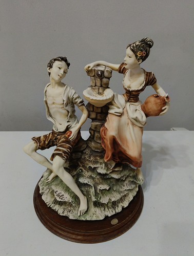 Scultura capodimonte coppia - capodimonte,