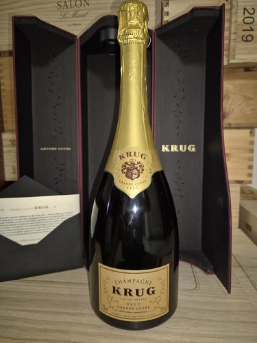 Krug grande cuvee - grande, "foglioline"