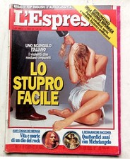 Rivista L'ESPRESSO - Lo stupro