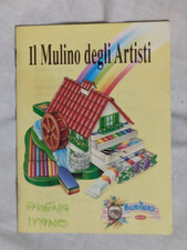 MANUALE ISTRUZIONI - LIBRETTO MULINO DEGLI ARTISTI - MULINO BIANCO VINTAGE
