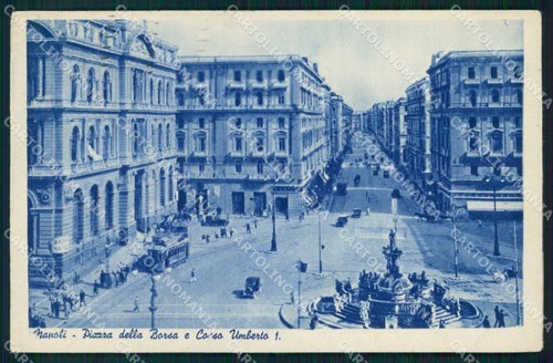 Napoli città piazza borsa - napoli,